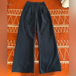 Abercrombie & Fitch Dark Blue Trousers